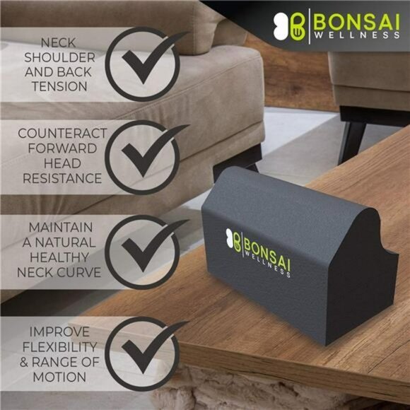 Cervical Traction Orthotic Chiropractic Neck Alignment Device (Black) - Picture 3 of 14